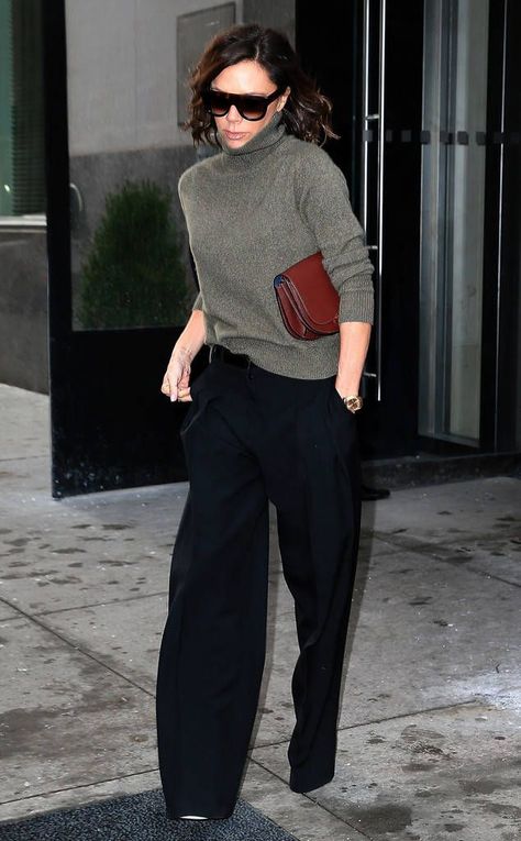 Mode Edgy, Minimalist Moda, Victoria Beckham Outfits, Victoria Beckham Style, Fashion Blogger Style, Womens Fashion Edgy, 가을 패션, Mode Vintage, Office Fashion