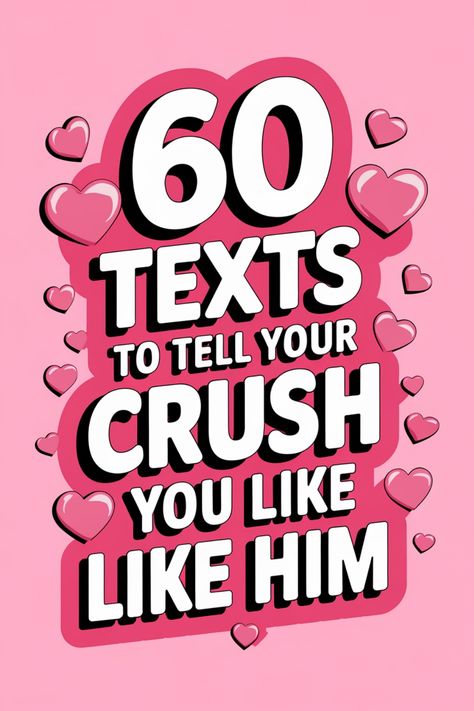 Explore these 60 thoughtful texts to tell your crush that you like him. From sweet and simple messages to heartfelt notes, find the perfect words to express your feelings. Whether you're looking to subtly drop hints or finally reveal your emotions, these text ideas can help you navigate the sometimes tricky terrain of confessing a crush. Take the first step towards opening up about your feelings with these text suggestions tailored for every stage of your relationship journey. Secret Message For Crush, Cute Pics To Send To Your Crush, Confessing Feelings To Crush Text, Text My Crush, Confession Message For Crush, How To Tell Your Crush U Like Him Texts, Texting Crush, To Send To Your Crush, Send To Your Crush