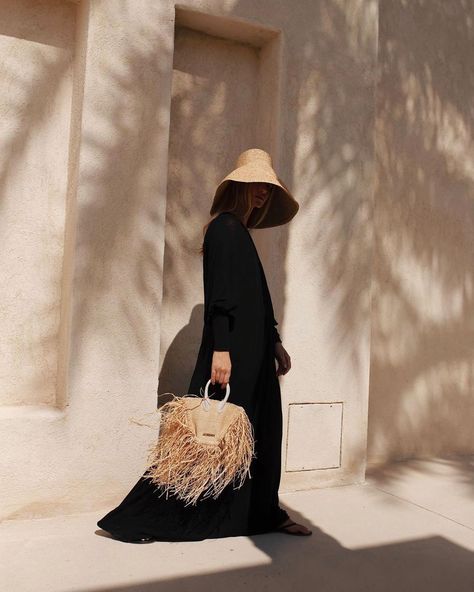 Looks Street Style, Minimal Chic, Marrakech, Straw Hat, Simple Style, Outfit Of The Day, Boho Fashion, Fashion Photography, Outfit Inspirations