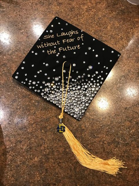 Gem Graduation Cap, Msn Graduation Cap, Sparkly Graduation Cap, Bedazzled Grad Cap, Lpn Graduation Pictures, Bedazzled Graduation Cap, Lpn Graduation, Graduation Hats, College Grad Cap Ideas