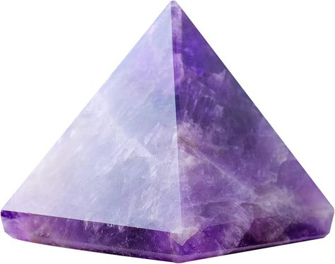 Crystal Pyramid, Amethyst Crystal, Positive Energy, Crystal Healing, Energy, Healing, Amethyst, Crystals, Home Decor