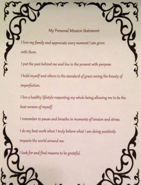 My personal mission statement I will do my best to live every day. Personal Mission Statement Quotes, Value Statement Examples, Mission Statement Quotes, Life Mission Statement, Statement Quotes, Personal Mission Statement Examples, Mission Statement Examples, Family Mission Statements, Vision And Mission Statement