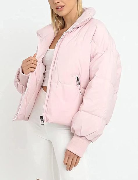 Trendy Puffy Jacket for the Winter! Dirndl Outfit, Jacket Puffer, Tailored Clothes, Bandeau Tops, Jumpsuit Outfit, Sleeves Clothing, Womens Parka, Weave Style, Self Design