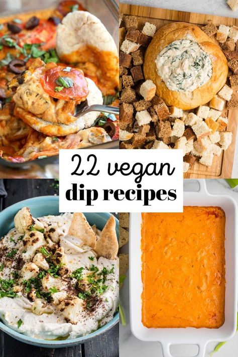 Recipes For Game Day, Vegan Dip Recipes, Vegan Chips, Vegan Apps, Vegan Appetizers Recipes, Vegan Potluck, Homemade Jerky, Vegan Dips, Vegan Crockpot