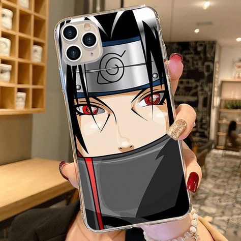 Anime Naruto Itachi, Itachi Sharingan, Sharingan Eyes, Itachi Sasuke, Naruto Clothing, Naruto Sketch Drawing, Retro Phone Case, Naruto Teams, Stylish Iphone Cases