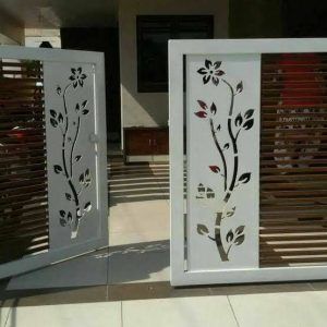 Laser – Makerbhawan Home Gate Design Modern, Main Grill Gate Design, Compound Wall Gate Design, Latest Gate Design, Modern Main Gate Designs, Home Gate Design, Gate Wall Design, Gate Designs Modern, Gates Design