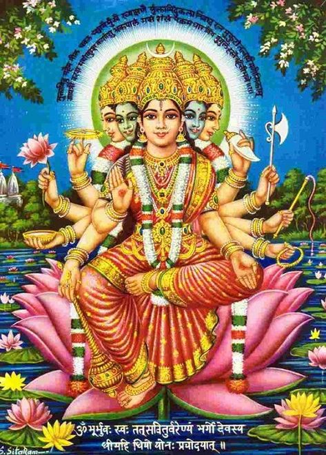 Gayatri Mata Hd Images, Wallpaper, Pictures, Photos Gayatri Devi, Gayatri Mantra, Durga Images, Lakshmi Images, Lord Shiva Family, Lord Vishnu Wallpapers, Devi Durga, Divine Mother, Shiva Lord Wallpapers