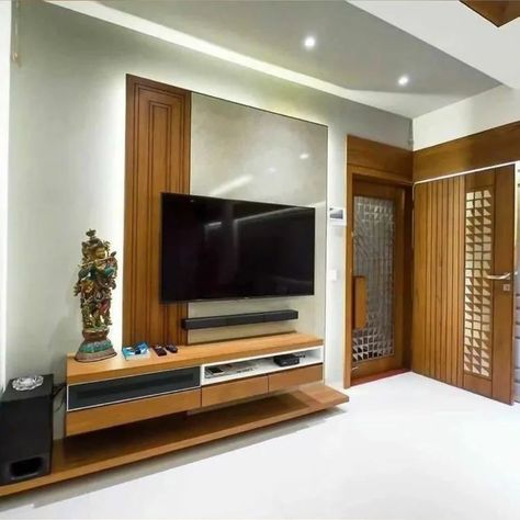 Tv Unit Decor Modern, Tv Unit Interior, Unit Interior Design, Smart Living Room, Lcd Wall, Modern Tv Unit Designs, Tv Unit Decor, Tv Unit Furniture Design, Modern Tv Wall Units