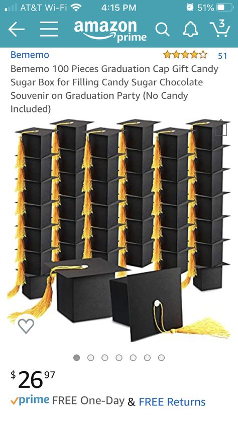 Grad Party Theme, Creative Graduation Caps, Graduation Images, Gold Graduation Party, Graduation Party Planning, Graduation Party Themes, Graduation Party Favors, Back To School Party, Candy Packaging