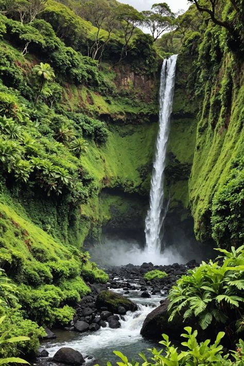 🌺 Maui Waterfall Wonders: Your Ultimate Hiking Guide 🌿 Hawaiian Waterfalls, Maui Waterfalls, Maui Hikes, Hikes In Hawaii, Hiking Hawaii, Hikes In Maui, Antipolo City, Waimea Falls, Hawaii Waterfalls