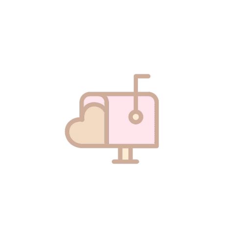 Cute Gmail Icon, Cute Mail Icon, Box Icon, Mail Icon, Cute App, Cute Pastel Wallpaper, Png Icons, Widget Icon, Pink Themes