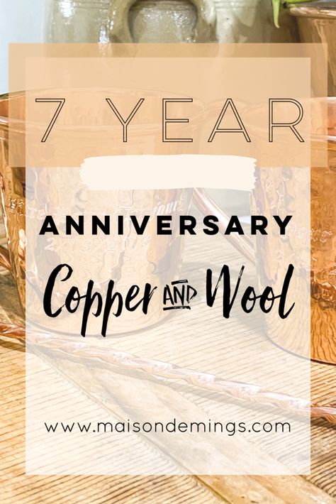 7 Year Anniversary Gifts For Him, Seven Year Anniversary Gift For Him, Copper Gift Ideas, 7 Year Anniversary Ideas, 7 Anniversary, Wool Gifts For Him, Wool Anniversary Gifts For Him, Year 7 Anniversary Gifts, Diy Copper Gifts For Him