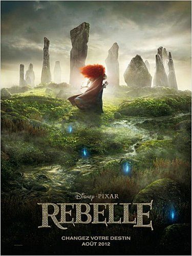 The french version of the Disney Pixar summer release "Brave" is called "Rebelle"  FREAKIN' AWESOME! Brave Movie, Brave 2012, Kelly Macdonald, Brave Merida, Kevin Mckidd, Robbie Coltrane, Billy Connolly, Craig Ferguson, Scarlett O'hara