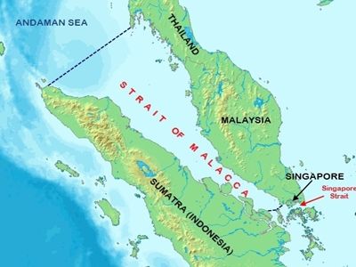 Date  15th century Strait Of Malacca, Geography Map, East Indies, 15th Century, Geography, Singapore, Thailand, Map