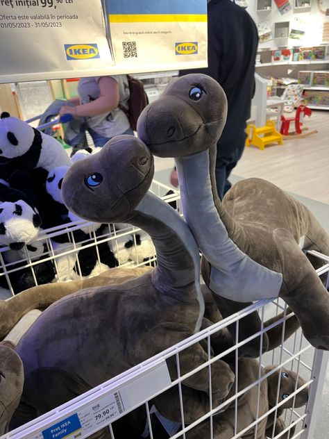 Dinosaur Cute Aesthetic, Boneka Dino, Ikea Dinosaur, Anja Core, Dinosaur Aesthetic, Ikea Aesthetic, Ikea Shop, Dinosaur Plushies, Dino Aesthetic