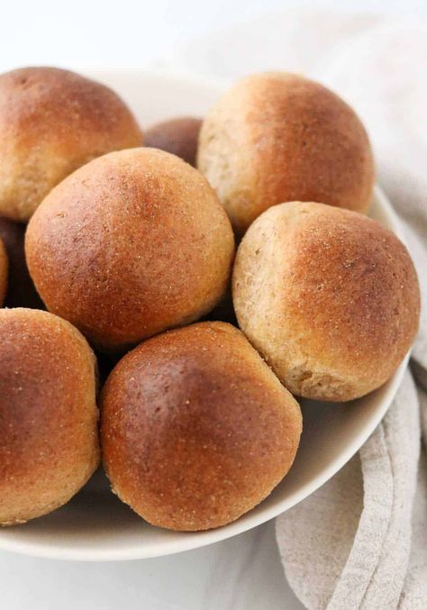 Rye Rolls Recipe, Rye Rolls, Rye Recipes, Bean And Cheese Burrito, Cheese Burrito, Bread Rolls Recipe, Dinner Roll, Baked Rolls, Breads & Buns