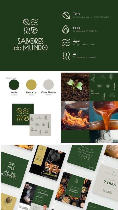 Restaurant logo design and branding for a modern eatery with an elegant and sophisticated.#logodesign #branding #graphicdesign #logodesigner #visualidentity Brand Development Visual Identity, Logo Identity Presentation, Restaurant Logo Color Palette, Visual Identity Restaurant, Bamboo Color Palette, Logo Branding Presentation, Restaurant Branding Ideas, Restaurant Brand Identity Design, Visual Identity Presentation