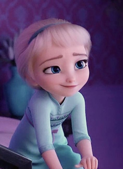 I love ❤Elsa de pequeña Stay Safe, Frozen, I Love