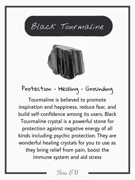 Crystals Cleansing, Tourmaline Properties, Crystal Work, Crystal Uses, Healing Gemstones, Hag Stones, Magic Stones, Crystal Power, Black Tourmaline Crystal