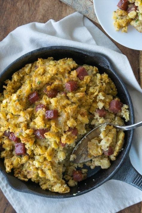 Puerto Rican Thanksgiving, Puerto Rican Mofongo, Salami Recipe, Salami Recipes, Jellied Cranberry Sauce, Cube Steak Recipes, Sausage Dishes, Rican Food, Taco Bowls