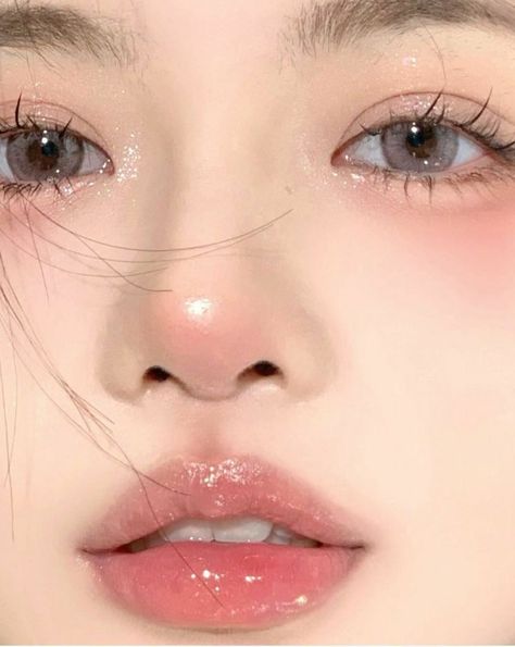 Doyuin Makeup, Korean Makeup Trends, Koleksi Makeup, Mekap Mata, Asian Makeup Looks, Korean Makeup Look, Soft Makeup Looks, 얼굴 드로잉, Doll Eye Makeup