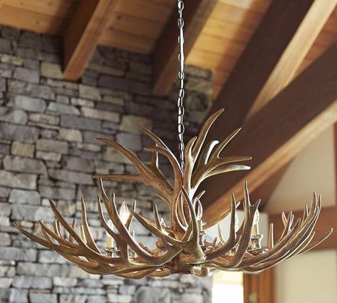 The Art Of Antler Carving – Montana Gift Corral Antler Lights, Scandi Interiors, Chalet Design, Antler Chandelier, Candle Cups, Cabin Lighting, Round Chandelier, Lodge Decor, Exposed Beams