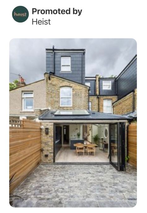 Terraced House Extension, Victorian Terrace Extension, Terrace House Extension, Small Terraced House, Terrace Extension, Small House Extensions, Terrace House Exterior, Extension Veranda, Side Return Extension