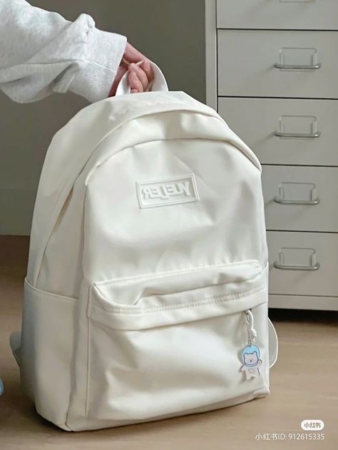 Tas Sekolah Korean Style, Korean School Bag, Korean Bags, Korean Bag, Cute School Bags, Stylish School Bags, Stylish Luggage, School Bag Essentials, Aesthetic Backpack