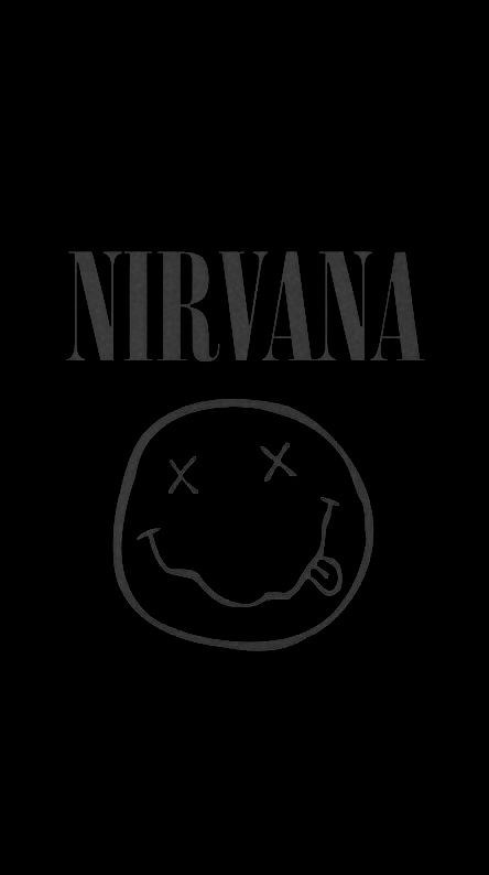 Black Nirvana Wallpaper, Nirvana Iphone Wallpaper, Heavy Metal Aesthetic Wallpaper, Metalica Aesthetic, Nirvana Wallpaper Aesthetic, Rock Wallpaper Iphone, Classic Rock Aesthetic, Nirvana Aesthetic, Nirvana Wallpaper