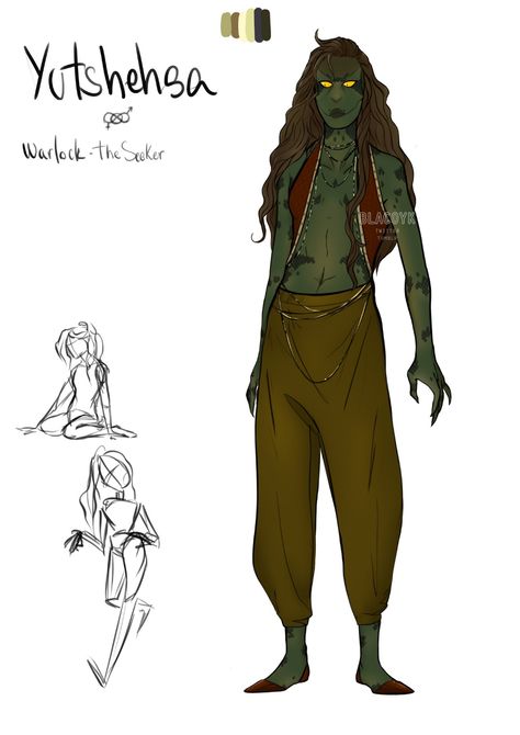 Yuan Ti Druid, Yuan Ti Abomination Art, Warlock Oc, Yuan-ti Pureblood Female, Dnd Yuan Ti, D&d Yuan Ti, Oc Rpg, Yuan Ti, Commissions Open