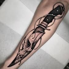 11 MOST Popular Tattoo Styles [WORLDWIDE] | 10MASTERS Styles Of Tattoos, Unique Small Tattoo, Knife Tattoo, Back Piece Tattoo, Metal Tattoo, Dagger Tattoo, Most Popular Tattoos, Different Tattoos, Classic Tattoo