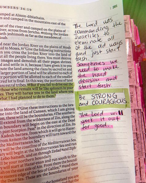 4.23.2024✨Numbers 32-36✨Trust in the Lord. Be strong and courageous. Christ is our solid foundation. We will not be shaken✨ #bible #biblejournaling #biblestudy #biblejournalwithme #todaysverse #verseoftheday #prayeroftheday #biblenotes #christian #christianlife #worship #glorytoGod #Jesusislife #readbible #bibleinayear #praywithme #🎀 Numbers Bible Study, Numbers Bible, Bible In A Year, Todays Verse, Prayer For The Day, Study Ideas, Bible Time, Trust In The Lord, Bible Notes