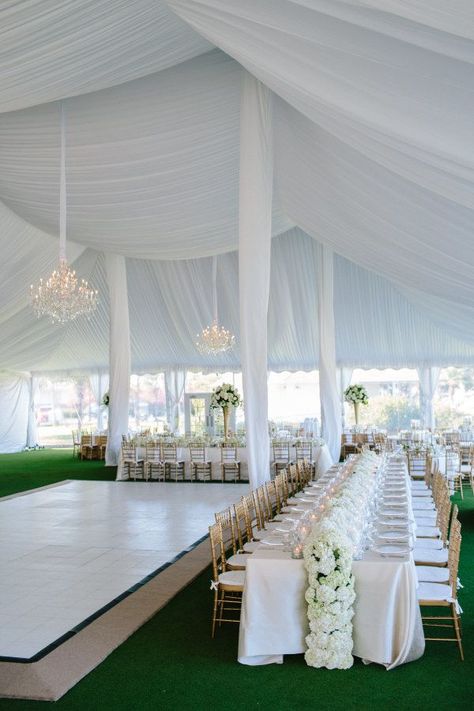 White Tent Wedding, Tent Wedding Reception, Rustic Wedding Decorations, Tent Decorations, All White Wedding, Tent Reception, Wedding Tent, Outdoor Wedding Decorations, Wedding Linens