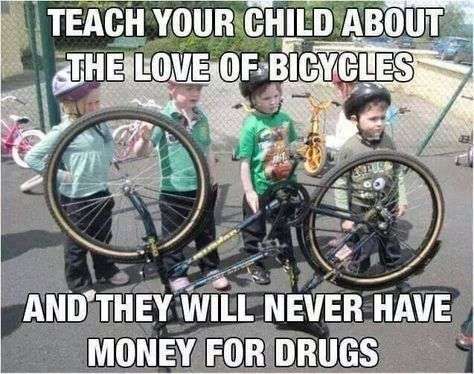 kids bikes | Transport | 5 Funny Bike Facts That Have Been Turned Into Memes! | Bike Facts, Bike Jokes, Bike Lanes, Bike Memes, Bike Quotes | August 19, 2020 | Author: Anthony Bianco - The Travel Tart Blog Bike Meme, Bicycle Humor, Cycling Memes, Bike Humor, Cycling Humor, Bike Quotes, Cycling Quotes, Downhill Bike, Cycling Motivation