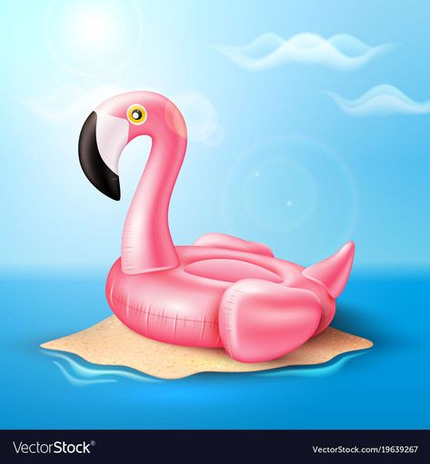 Flamingo Inflatable Pool, Flamingo Inflatable, Pool Ring, Flamingo Vector, Flamingo Pictures, Flamingo Illustration, Ocean Illustration, Inflatable Pool, Blue Island