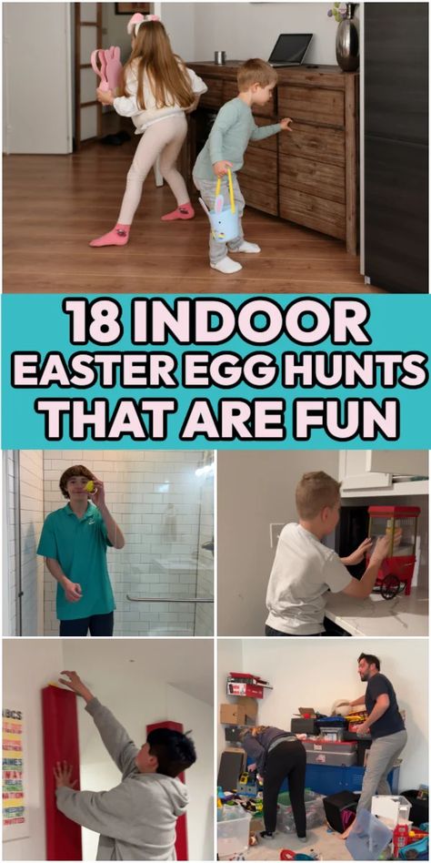 The best indoor Easter egg hunt ideas whether you have a small space or a tiny one! Indoor Easter egg hunt clues, games, and more! Indoor Easter Egg Hunt Ideas, Fun Easter Egg Hunt Ideas, Easter Egg Scavenger Hunt Clues, Indoor Easter Egg Hunt, Egg Hunt Clues, Easter Egg Scavenger Hunt, Easter Egg Hunt Ideas, Easter Egg Hunt Clues, Egg Hunt Ideas