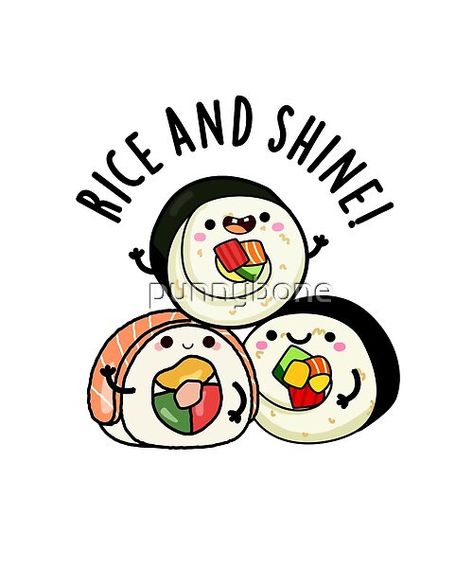 Sushi Quotes, Sushi Puns, Sushi Drawing, Sushi Cartoon, Notes For Kids Lunches, Avocado Tattoo, Plan Bee, Cheesy Puns, Cute Sushi