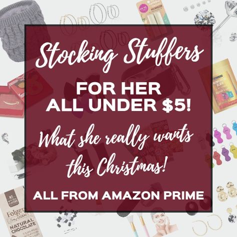 Stocking Stuffers Under 5 Dollars For Her (What She REALLY Wants) From Amazon Prime Gifts Under 5 Dollars, 5 Dollars, Silicone Masks, Win Win Situation, Chapstick Holder, Velvet Hair, Knit Infinity Scarf, Amazon Gift Cards, Braided Ponytail