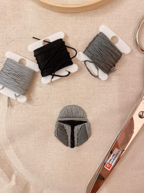 Geeky Embroidery Patterns, Star Wars Hand Embroidery, Star Wars Embroidery Patterns Free, Lightsaber Embroidery, R2d2 Embroidery, Grogu Embroidery, Mandalorian Embroidery, Star Wars Embroidery Patterns, Fandom Embroidery