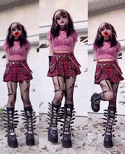 12/8/19’s Instagram profile post: “Felt cute might delete l8tr🗑” Later Outfit, Felt Cute Might Delete Later, Oc Outfits, Emo Girl, Diy Costume, Fits Inspo, Kawaii Fashion Outfits, Swaggy Outfits, Alternative Outfits