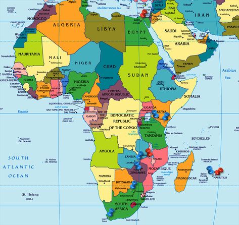 map of africa Africa Continent Map, Africa Continent, Dar Es Salaam, Maputo, Addis Ababa, Africa Map, Accra, Pretoria, African Countries