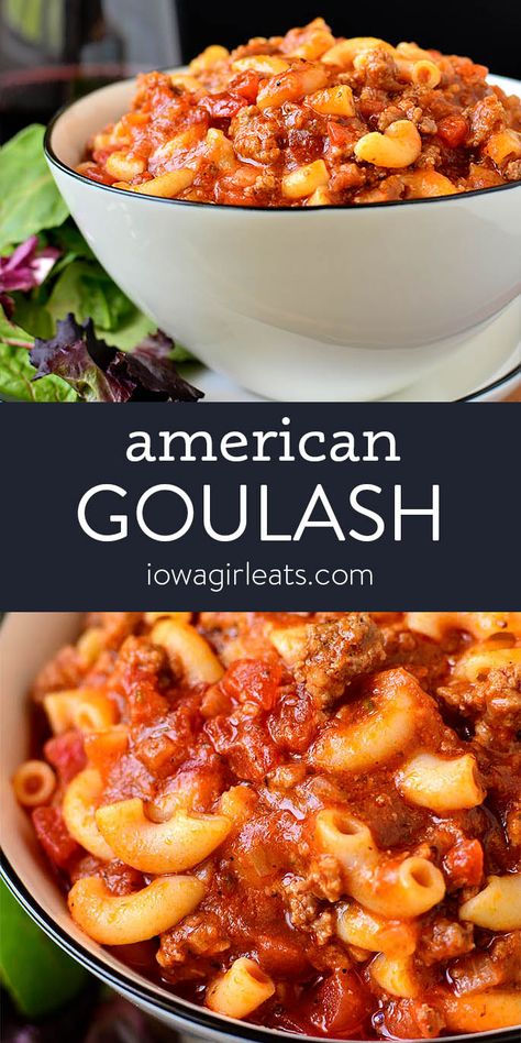 American Goulash Easy American Goulash, Best Goulash Recipes, Zucchini Dinner, Easy Goulash Recipes, American Goulash, Baby Dinner, Goulash Recipe, Kitchen Staples, Indian Dinner