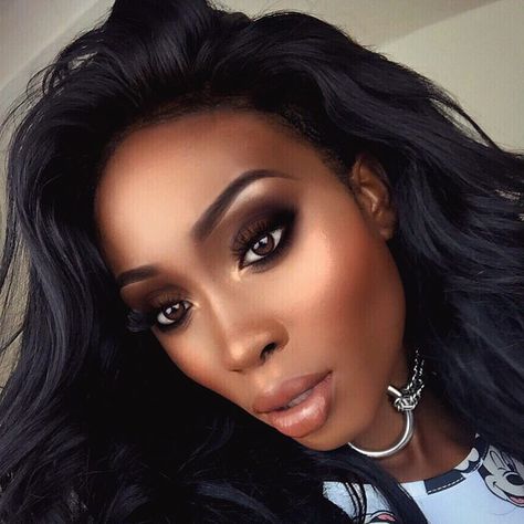 American Makeup, Mascara Hacks, Maquillage On Fleek, African American Makeup, Brown Skin Makeup, Beauty Make-up, Braut Make-up, Trendy Makeup, Dark Skin Makeup