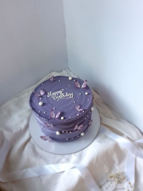 #Birthdaycakedesign#Cake designideas#Cakeideas Pastel Purple Cake, Purple Theme Cake, Purple Bday Cake, Purple Cake Designs Birthday, Birthday Cake Purple, Purple Birthday Cake, 14th Birthday Cakes, Purple Cakes Birthday, Birthday Cake Decorating Ideas