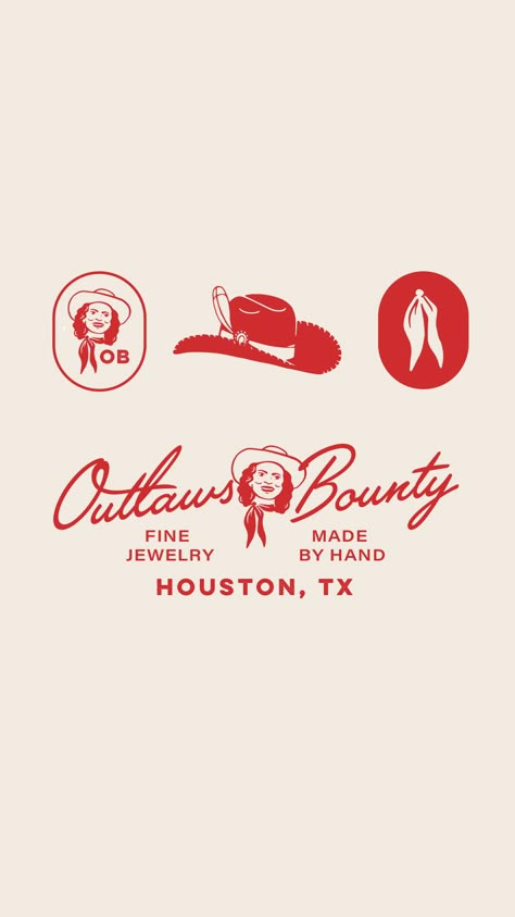 Cowboy Hat Logo Design, Cowboy Hat Logo, Texas Branding, 50s Logo, Vintage Branding Design, Western Branding, Ranch Branding, Jewelry Brand Logo, Logo Inspiration Design