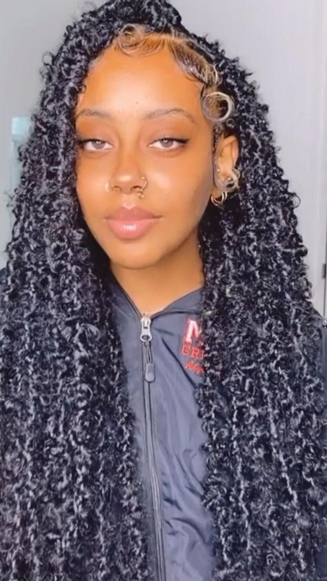 Butterfly locs 🦋 #hairstyles #hair #hairstyle Butterfly Locs Hairstyles, Butterfly Locks, Butterfly Locs, Big Box Braids Hairstyles, Faux Locs Hairstyles, Box Braids Hairstyles For Black Women, Braids Hairstyles Pictures, Twist Braid Hairstyles, Girls Hairstyles Braids