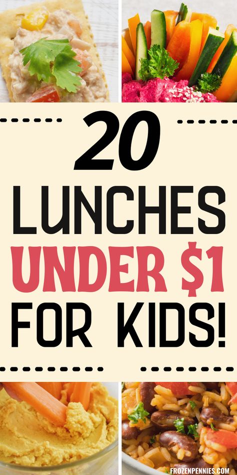 Cheap Lunches For A Family, Cheap Family Lunch Ideas, Cheap Kids Lunch Ideas, Budget Meals For Four, School Lunch Grocery List, Budget Meals Healthy, Cheap Lunch Ideas For Kids, Cheap School Lunch Ideas, Budget Meals For Large Families