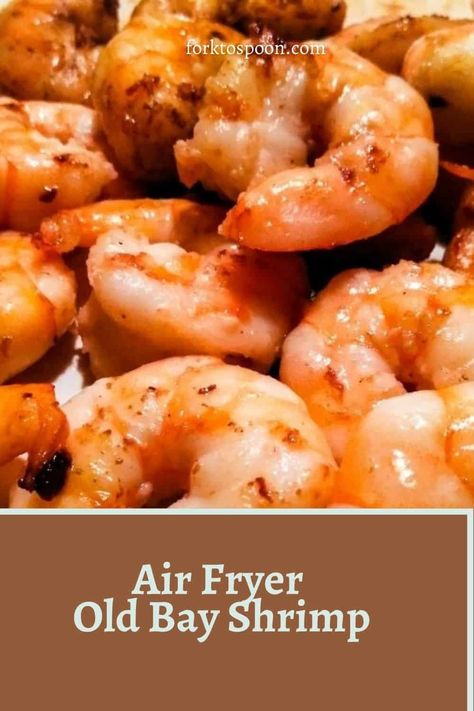 AIR FRYER OLD BAY SHRIMP Volcano Shrimp Recipe, Air Fryer Ideas, Old Bay Shrimp, Air Fryer Shrimp, Steamed Shrimp, Recipes Air Fryer, Air Fryer Oven Recipes, Fried Fish Recipes, Airfryer Recipes