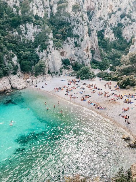 Visiting the Beautiful Beaches of Calanques National Park in Southrn France - A Blissful Wanderer Cassis France, Best Photo, Reykjavik, Beautiful Places To Travel, Travel Inspo, France Travel, South Of France, Dream Destinations, Vacation Destinations