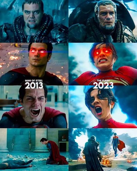 The Flash 2023 Supergirl, The Flash 2023, Man Of Steel 2013, Superman And Superwoman, Superman Pictures, Superman Henry Cavill, General Zod, Supergirl Superman, Kurama Naruto